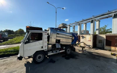 Čištění jímek, žump a septiků – profesionální tlakové čištění kanalizace